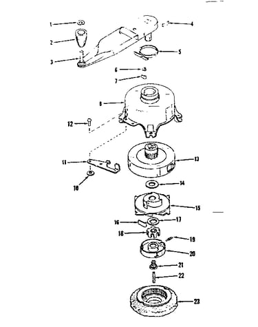 No-pull starter no. 590357