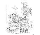 Craftsman 143122081 basic engine diagram