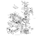 Craftsman 143122231 basic engine diagram