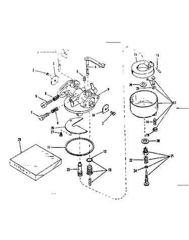 Carburetor no. 630930