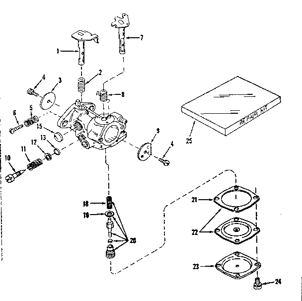 CARBURETOR NO. 631002