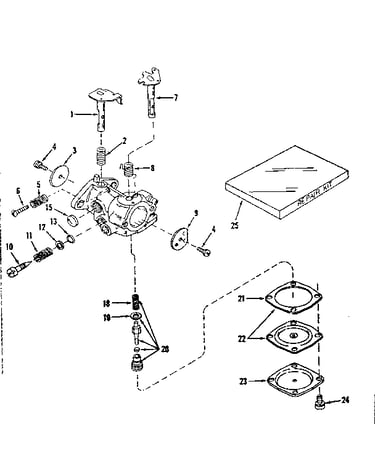 Carburetor no. 631002