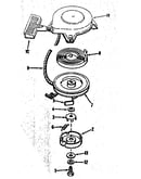 Rewind starter no. 590374