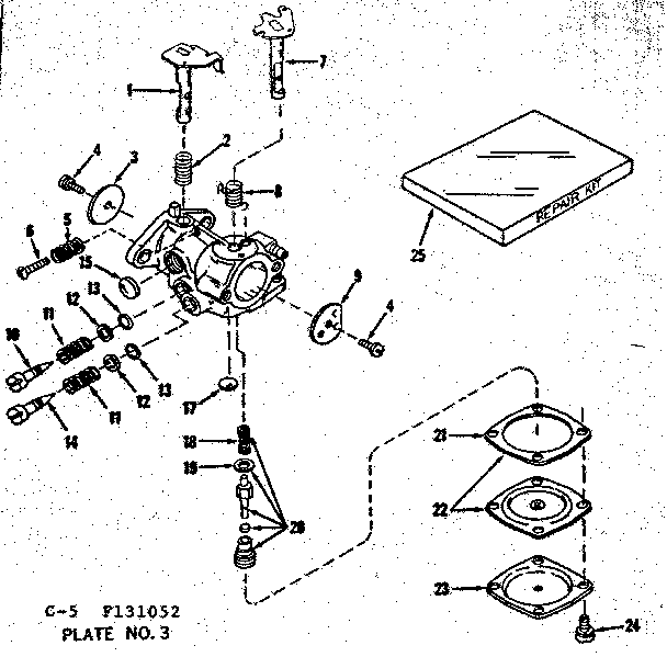 Carburetor no. 630986