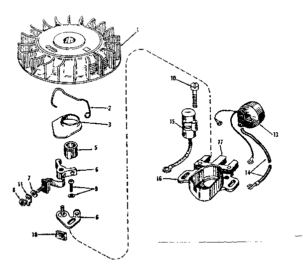 Model 143.122261 uses magneto no. 610665