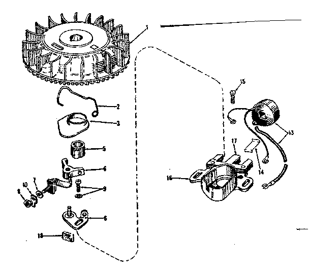 Model 143.122262 uses magneto no. 610666