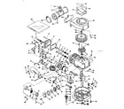Craftsman 143122281 basic engine diagram