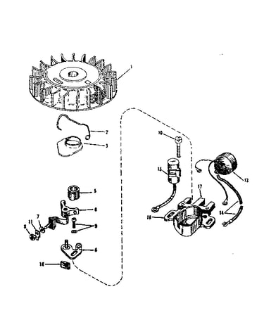 Model 143.122281 uses magneto no. 610665