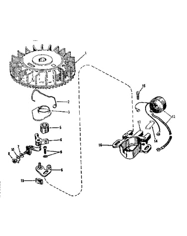 Model 143.122282 uses magneto no. 610666