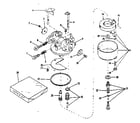 Craftsman 143122291 carburetor no. 630936 diagram