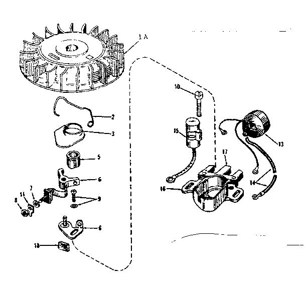 Magneto no 610665