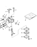 Carburetor no. 630875 (power products)