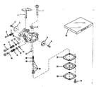 Craftsman 143123051 carburetor no. 630875 (power products) diagram