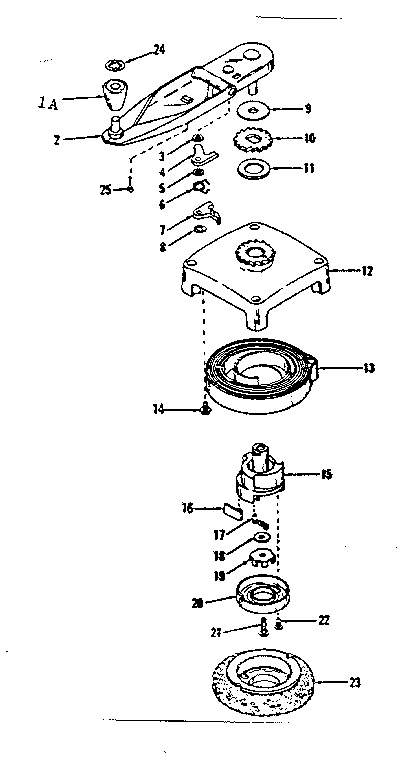 No-pull starter no. 590361