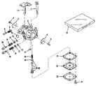 Craftsman 143124011 carburetor no. 630880 (power products) diagram