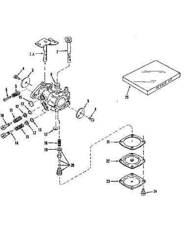 Carburetor no. 630880 (power products)
