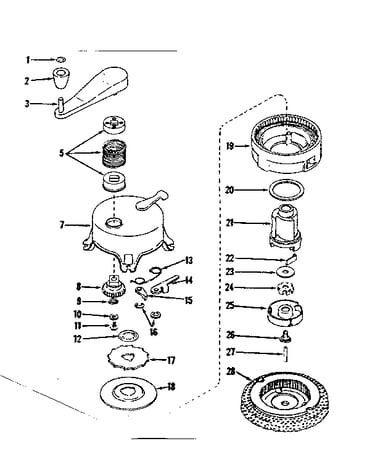 No-pull starter no. 30309