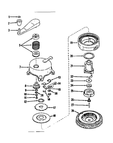No-pull starter no. 590356