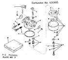 Craftsman 143125031 carburetor diagram