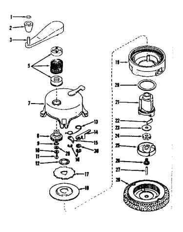 No-pull starter no. 29750