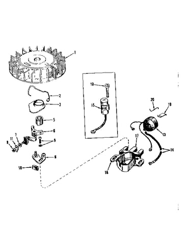 Magneto no. 610693