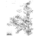 Craftsman 14353200 basic engine diagram