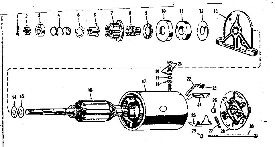 Starter motor
