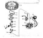 Craftsman 14356200 magneto (phelon f-3220-g) diagram
