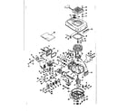 Craftsman 14360326 basic engine diagram