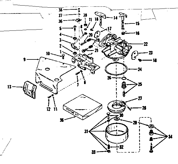 CARBURETOR AND SPEED CONTROL