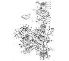 Craftsman 14360225 basic engine diagram