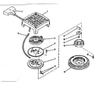 Craftsman 14360231 rewind starter diagram