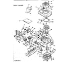 Craftsman 14360328 basic engine diagram