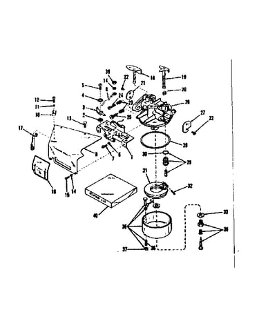 Carburetor and speed control