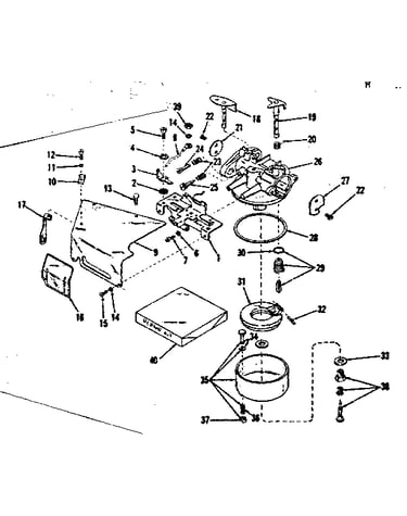 Carburetor and speed control