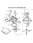 Carburetor no. 29505(lmg-141)