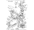 Craftsman 14360401 basic engine diagram