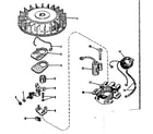 Craftsman 14360400 magneto no. 29403 (phelon f-3220-h) diagram
