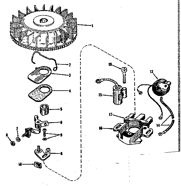 Magneto no. 29403 (phelon f-3220-h)