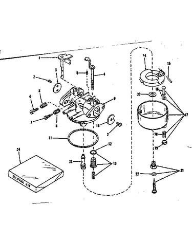 Carburetor no. 29505 (lmg-141)