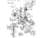 Craftsman 14365250 basic engine diagram