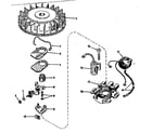 Craftsman 14365250 magneto (phelon f-3220-h) diagram
