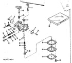 Craftsman 14365250 carburetor no. 29780 diagram