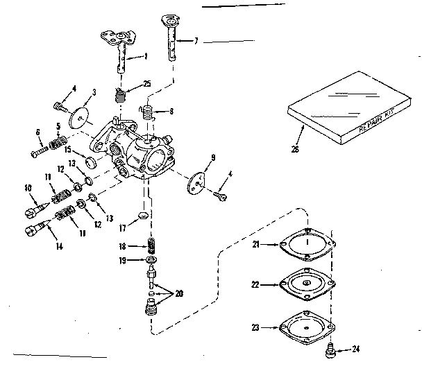 CARBURETOR NO. 29780