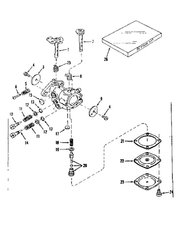 Carburetor no. 29780