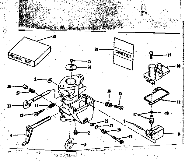 Carburetor no. 28991