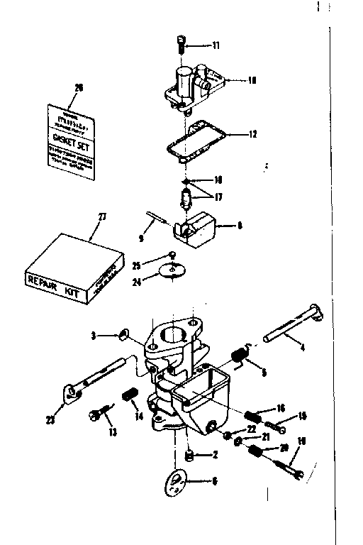 CARBURETOR NO.28797