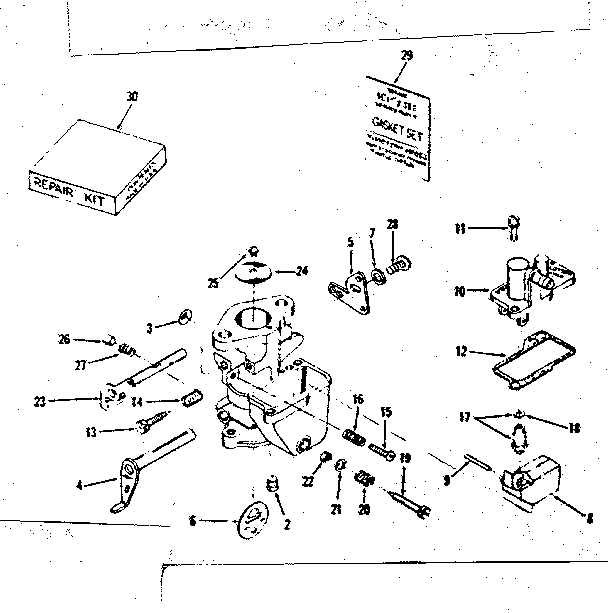 CARBURETOR NO. 29349