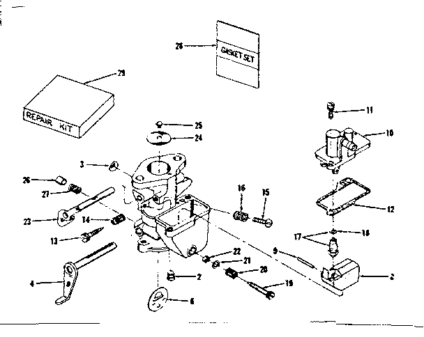 CARBURETOR NO. 28991