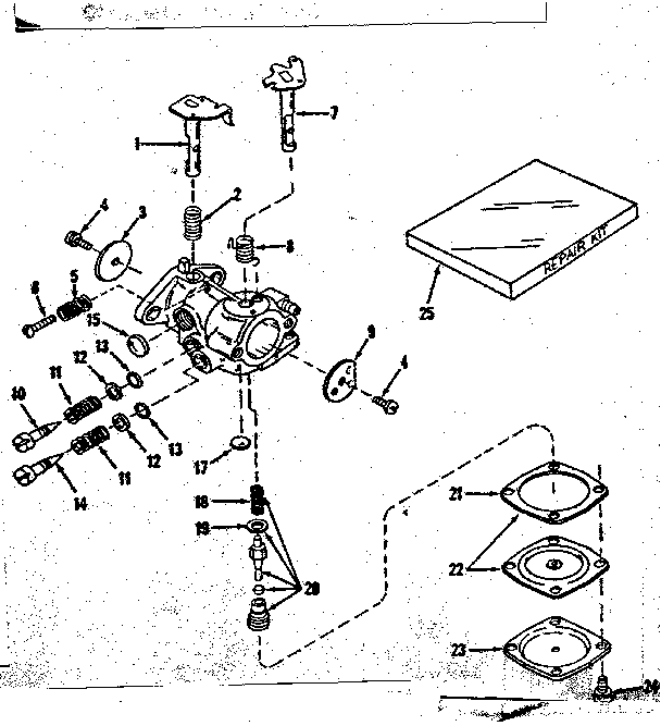 CARBURETOR NO. 630986